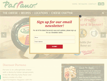Tablet Screenshot of parrano.com